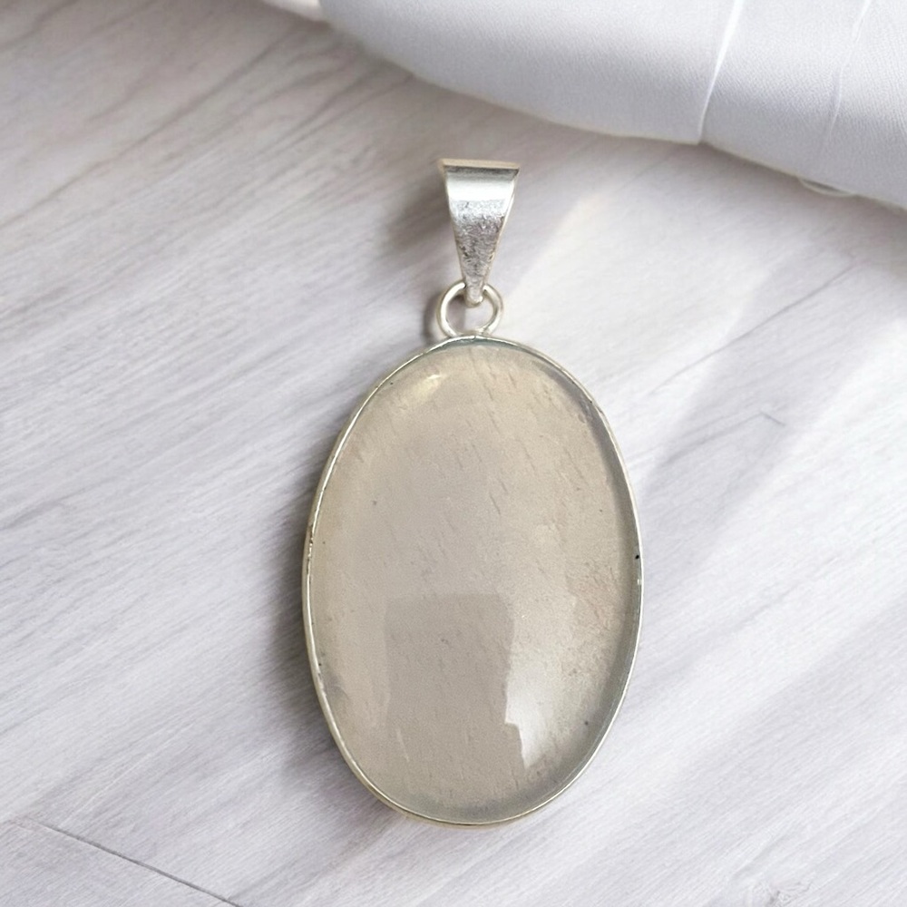 Opalite Silver Pendant